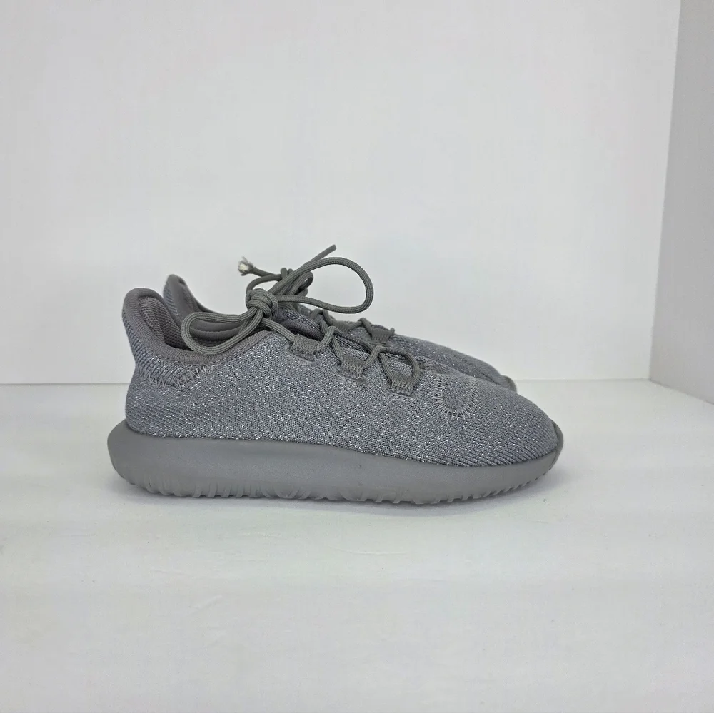 Adidas Kids Girl Tubular Shadow Grey Three Eva Midsole Althletic Sneakers Size 1